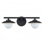 Настенный светильник Indigo 10015/2W Black CORAZZA