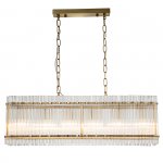 Подвесной светильник Indigo 12024/6PL Brass VENERA