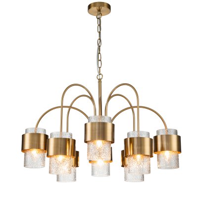 Подвесной светильник Indigo 12019/A/8P Brass ELEGANZA