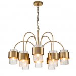 Подвесной светильник Indigo 12019/A/8P Brass ELEGANZA
