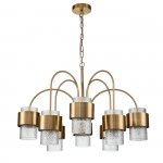 Подвесной светильник Indigo 12019/A/8P Brass ELEGANZA