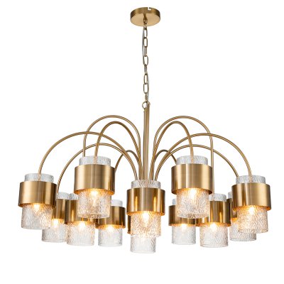 Подвесной светильник Indigo 12019/A/12P Brass ELEGANZA