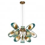 Подвесной светильник Indigo 11033/12P Blue FLESS