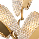 Настенный светильник Indigo 11033/3W Amber FLESS