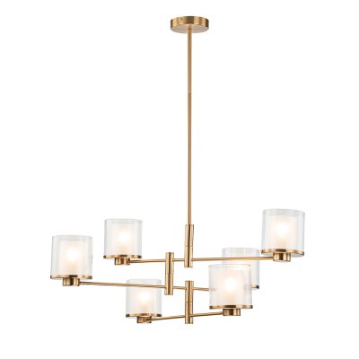 Светильник на штанге Indigo 13023/6R Brass BILANCIA