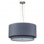 Подвесной светильник Indigo 13020/3P Nickel NEBBIA