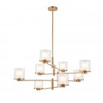 Светильник на штанге Indigo 13023/8R Brass BILANCIA