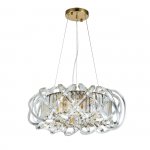 Подвесной светильник Indigo 12007/6P Gold BRACCIA