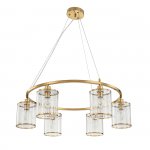 Подвесной светильник Indigo 13022/6P Brass DANTE