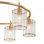 Подвесной светильник Indigo 13022/6P Brass DANTE