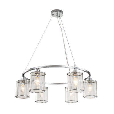 Подвесной светильник Indigo 13022/6P Chrome DANTE