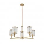 Светильник на штанге Indigo 13022/5R Brass DANTE