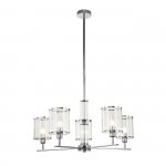 Светильник на штанге Indigo 13022/5R Chrome DANTE