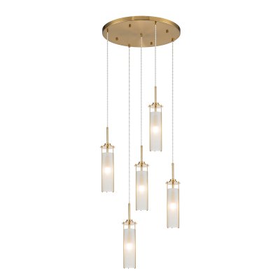 Подвесной светильник Indigo 11038/5PL Brass TORCIA Подвесной светильник Indigo 11038/5PL Brass TORCIA