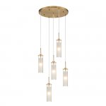 Подвесной светильник Indigo 11038/5PL Brass TORCIA