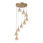 Подвесной светильник Indigo 11039/9P Amber CARAMELLA