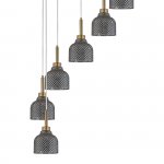 Подвесной светильник Indigo 11039/9P Smoke CARAMELLA