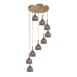 Подвесной светильник Indigo 11039/9P Smoke CARAMELLA