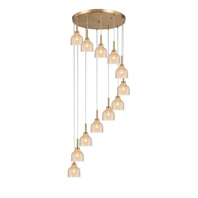 Подвесной светильник Indigo 11039/12P Amber CARAMELLA