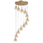 Подвесной светильник Indigo 11039/12P Amber CARAMELLA