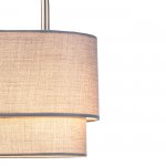 Подвесной светильник Indigo 13024/2P Nickel BORSA