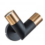 Настенный светильник Indigo 11036/2W Black DOPPIO