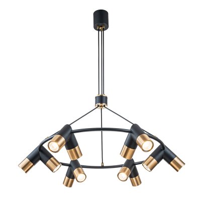 Подвесной светильник Indigo 11036/12P Black DOPPIO