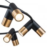 Подвесной светильник Indigo 11036/12P Black DOPPIO