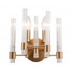 Настенный светильник Indigo 11040/2W Brass FAVARA