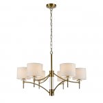 Подвесной светильник 13031/6P Brass