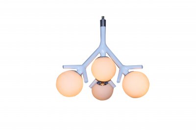 Люстра потолочная на штанге Moderli V1151-4P Circle 4*E27*60W Люстра потолочная на штанге Moderli V1151-4P Circle 4*E27*60W