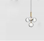 Подвесная люстра Moderli V2051-P Covey 4*G9*60W