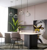 Подвесной светильник Moderli V2071-P Clear 1*E27*60W