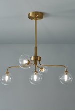 Потолочная люстра Moderli V2180-C Heavy 5*G9*60W