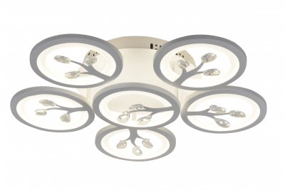 Светодиодная потолочная люстра с пультом Moderli V2860-CL Rondi LED 132W Светодиодная потолочная люстра с пультом Moderli V2860-CL Rondi LED 132W