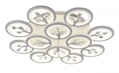 Светодиодная потолочная люстра с пультом Moderli V2862-CL Rondi LED 264W Светодиодная потолочная люстра с пультом Moderli V2862-CL Rondi LED 264W