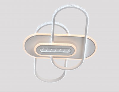 Светодиодный потолочный светильник с пультом Moderli V2920-WCL Abel LED 152W
