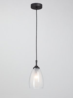 Светильник подвесной черный Vitaluce V2961-1/1S
