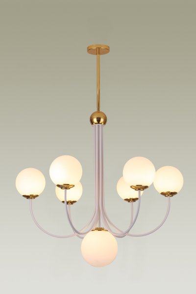 Люстра на штанге Moderli V3002-7C Svetlana 7*G9*3W Люстра на штанге Moderli V3002-7C Svetlana 7*G9*3W