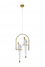 Подвесной светодиодный светильник Moderli V3071-2PL Birds 2*LED*12W