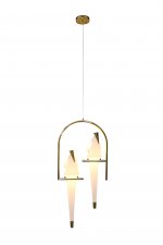 Подвесной светодиодный светильник Moderli V3071-2PL Birds 2*LED*12W