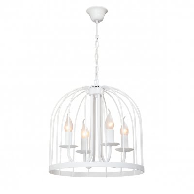 Люстра клетка белая Vitaluce V4086/4