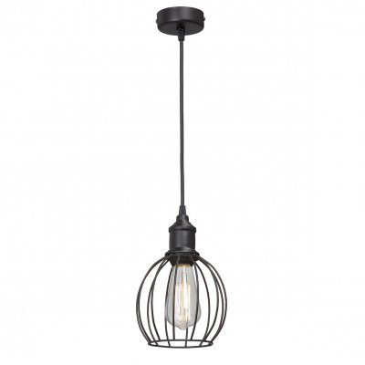 Светильник подвесной одиночный лофт стиля Vitaluce V4176-1/1S