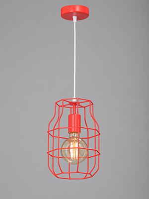 Светильник подвесной красный Vitaluce V4392-4/1S Светильник подвесной красный Vitaluce V4392-4/1S