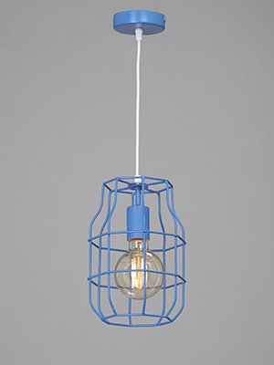 Светильник подвесной синий Vitaluce V4392-6/1S Светильник подвесной синий Vitaluce V4392-6/1S