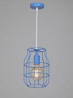 Светильник подвесной синий Vitaluce V4392-6/1S