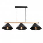 Люстра с металлическими плафонами Vitaluce V4783-1/3S Loft