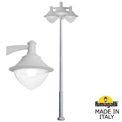 Парковый фонарь FUMAGALLI EKTOR 4000/MIDIPILAR/VIVI 3L LED-HIP V50.372.A30.LXH27 Парковый фонарь FUMAGALLI EKTOR 4000/MIDIPILAR/VIVI 3L LED-HIP V50.372.A30.LXH27