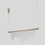 Светильник подвесной Crystallux VALENTIN SP22W LED GOLD VALENTIN