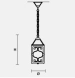 Подвесной светильник Masiero OTTOCENTO VE 1064 S4